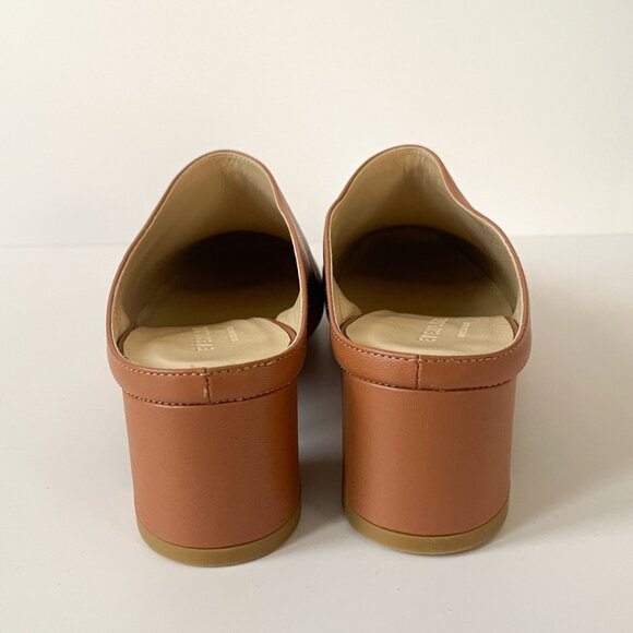 Brand New Everlane Day Heel Mule in Cognac Size 6.5 - Picture 4 of 6